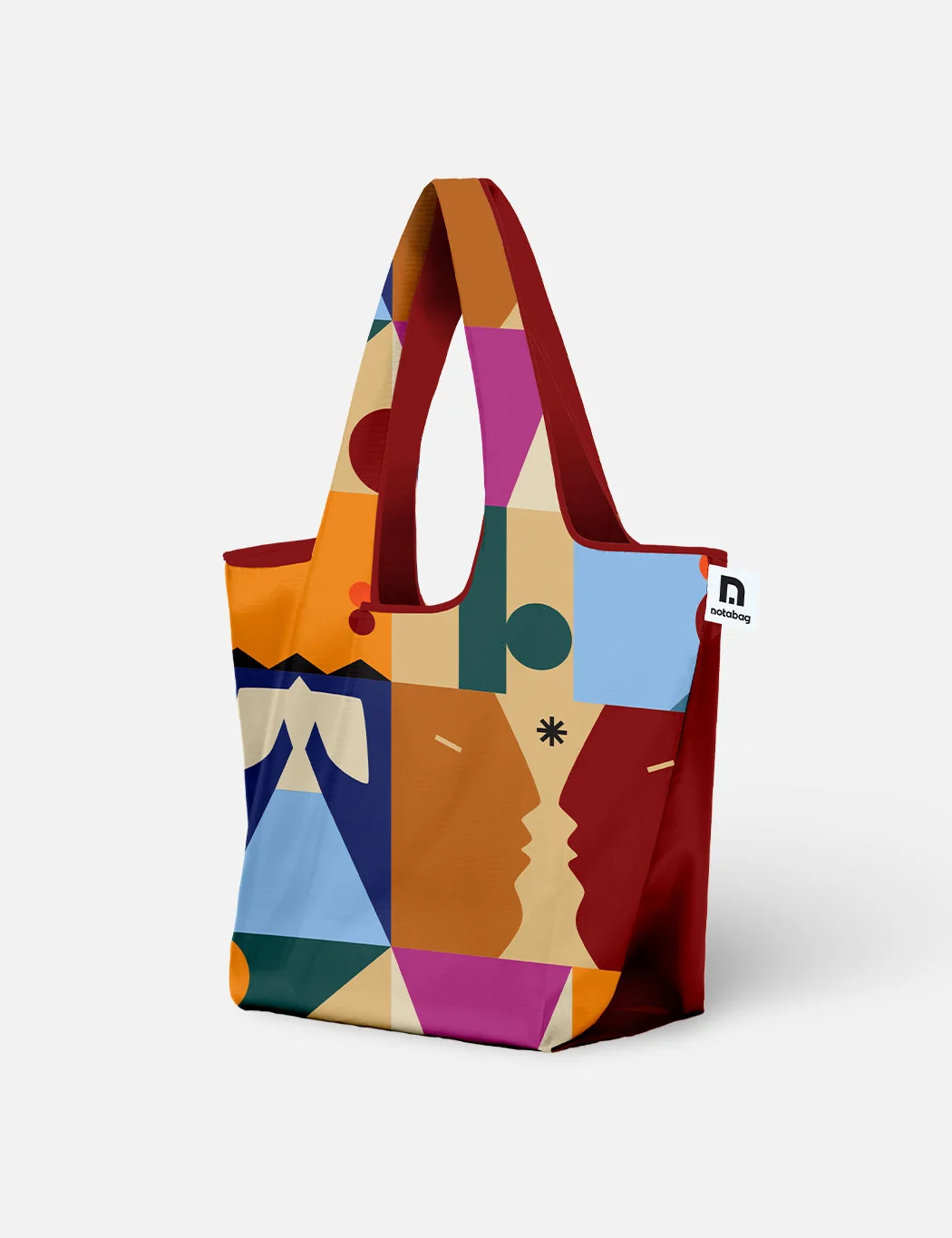 Sac de courses pliable – Édition Artist Judit Canela Roots