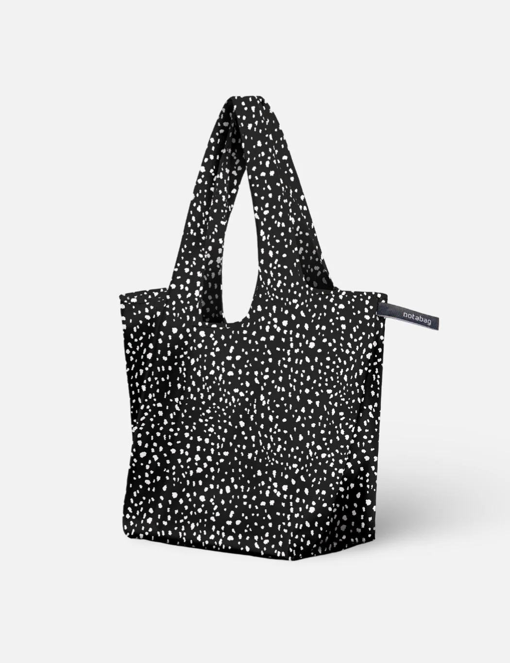 Sac à provisions pliable – Motifs et rayures Pépites noires