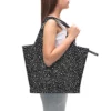 Notabag Faltbare Einkaufstasche – Muster & Streifen Black Sprinkles, Detailansicht 7 | One Horizon