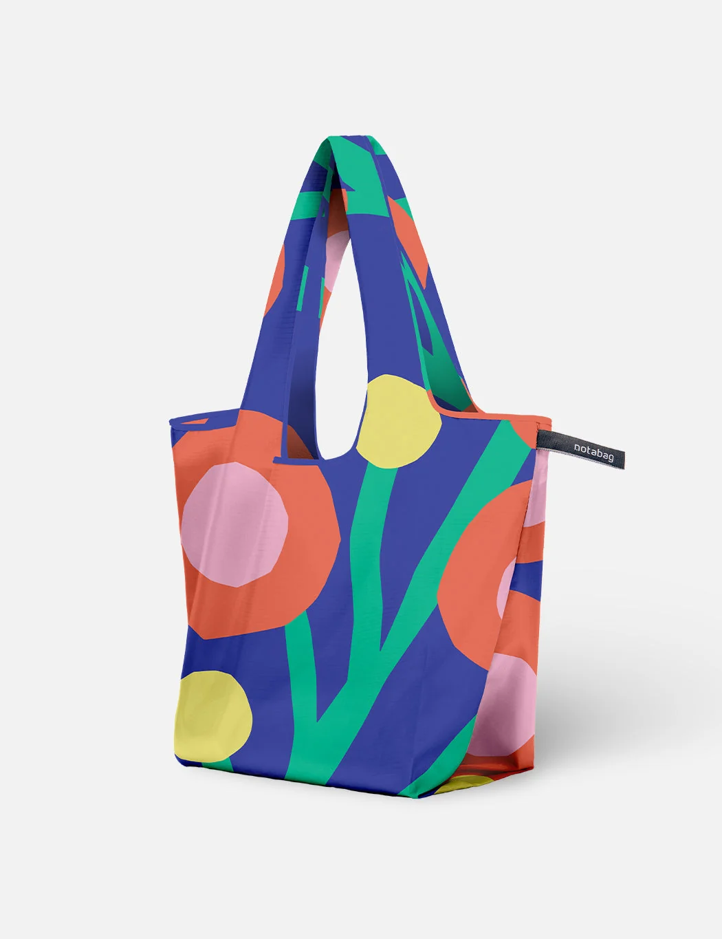 Sac à provisions pliable – Motifs et rayures Blossom