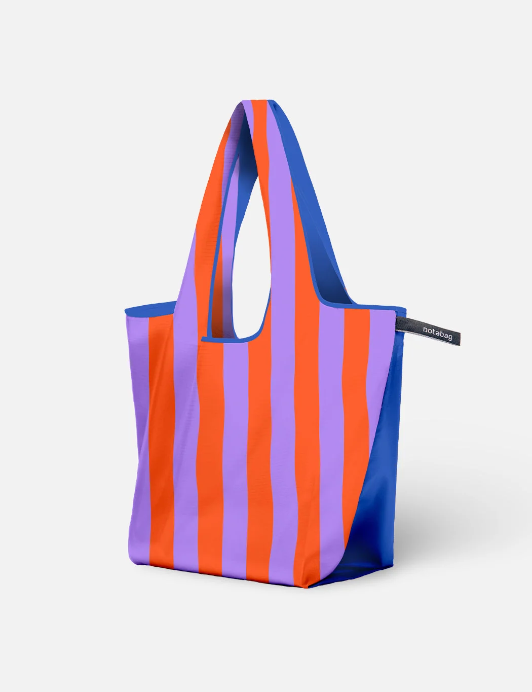 Sac à provisions pliable – Motifs et rayures Rayures Royal