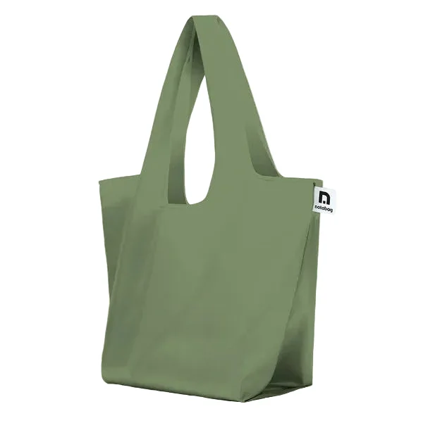 Notabag Faltbare Einkaufstasche – Uni Olive, Detailansicht 7 | One Horizon