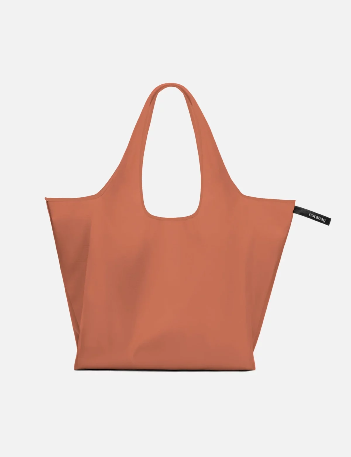 Notabag Faltbare Einkaufstasche – Uni Terracotta, Detailansicht 3 | One Horizon