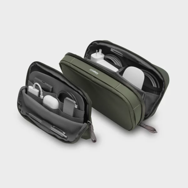 Orbitkey 2-in-1 Tech Pouch - Olive