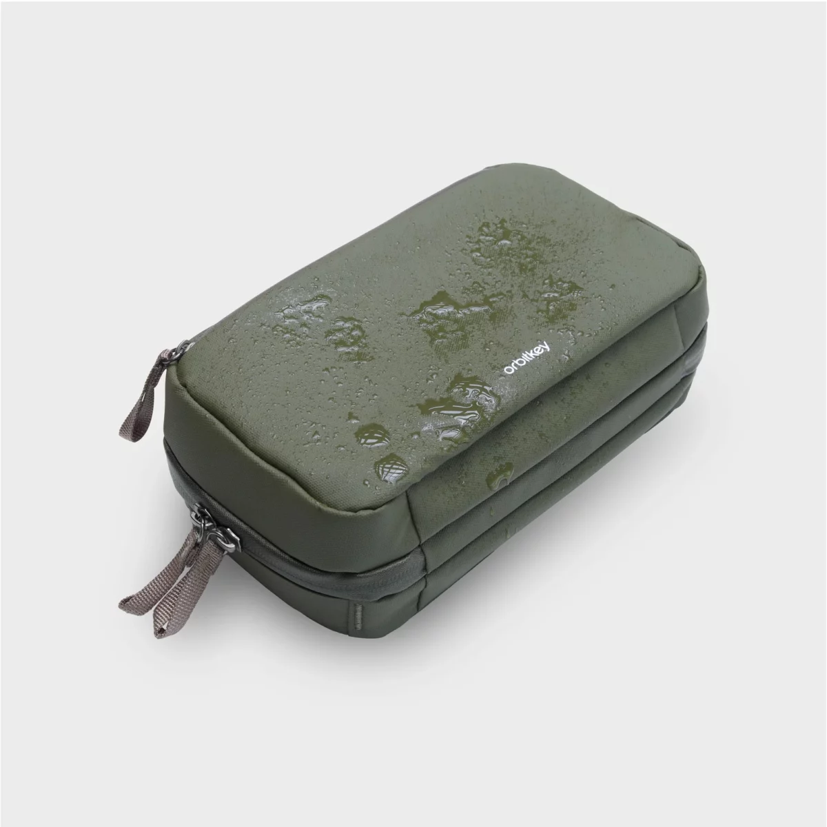 Orbitkey Orbitkey 2-in-1 Tech Pouch Olive, Detailansicht 5 | One Horizon