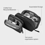 Orbitkey Orbitkey 2-in-1 Tech Pouch Plum, Detailansicht 7 | One Horizon