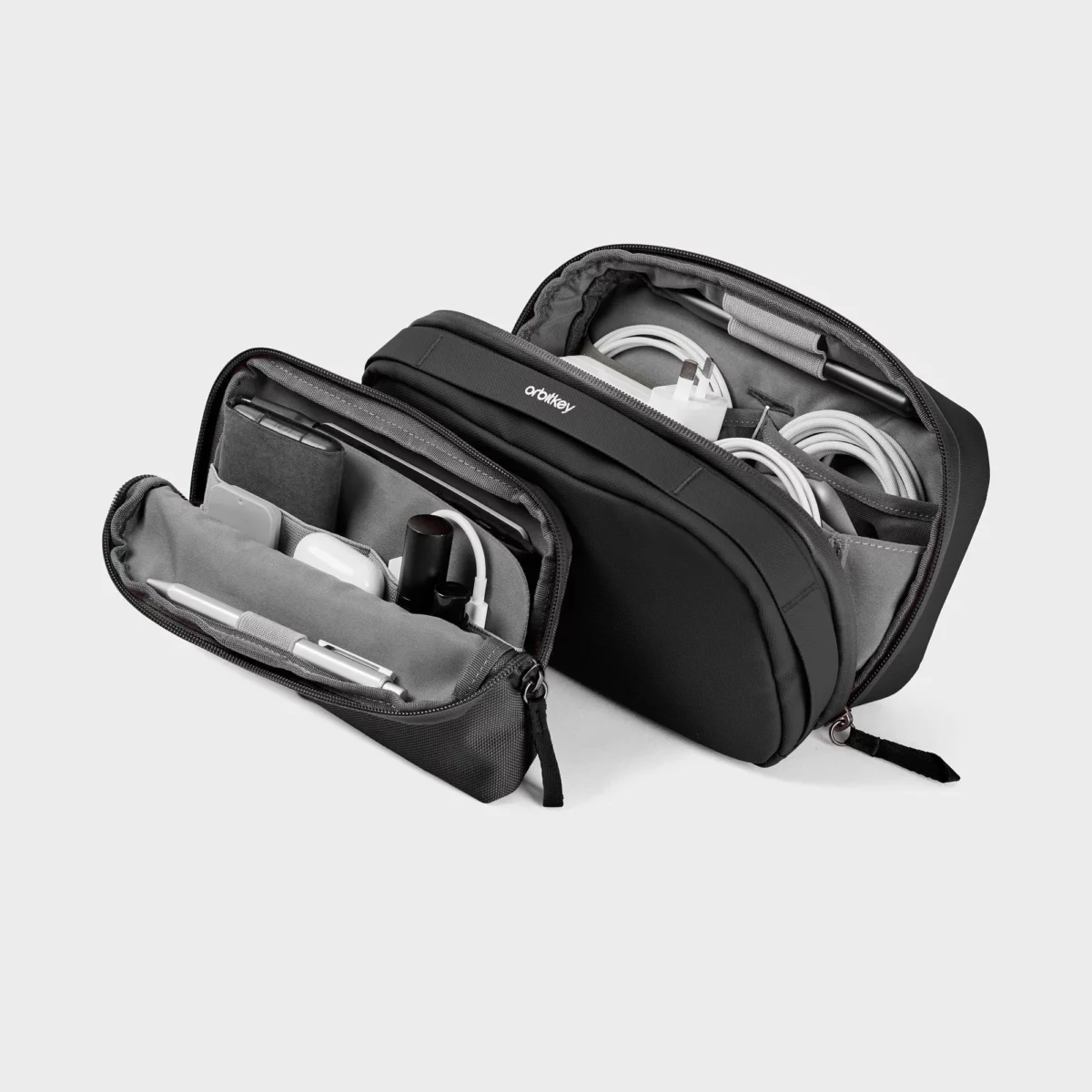 Orbitkey Orbitkey 2-in-1 Tech Pouch Schwarz | One Horizon