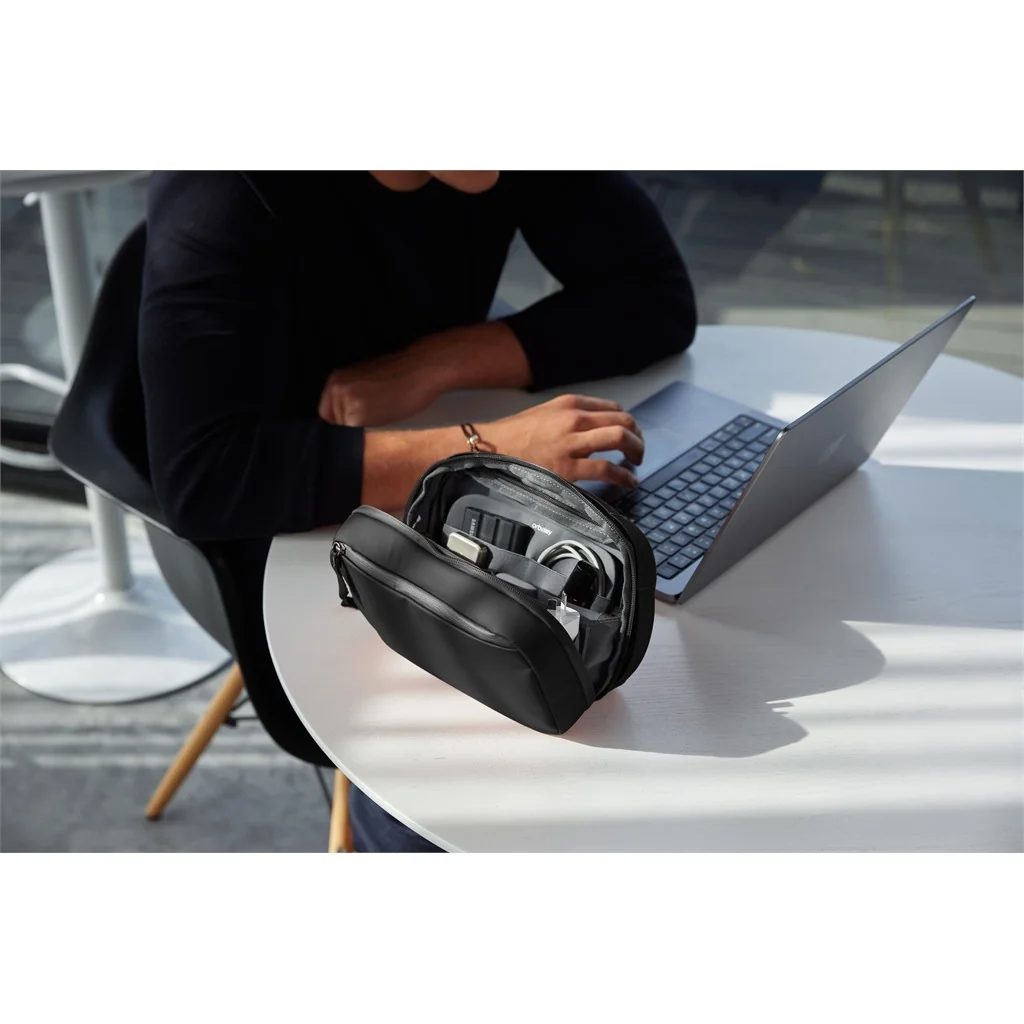 Orbitkey Orbitkey 2-in-1 Tech Pouch Schwarz, Detailansicht 14 | One Horizon
