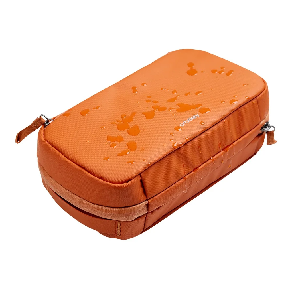 Orbitkey Orbitkey 2-in-1 Tech Pouch Terracotta, Detailansicht 12 | One Horizon