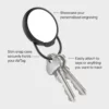 Orbitkey Orbitkey Airtag Case Silber, Detailansicht 5 | One Horizon