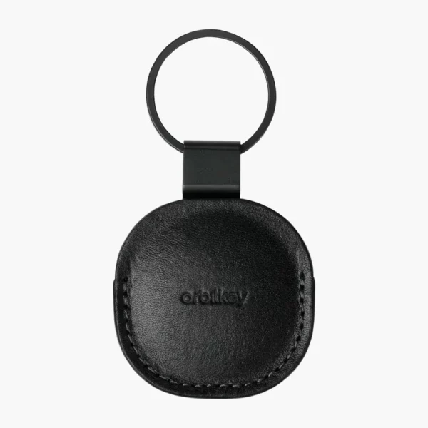 Orbitkey AirTag Hülle Leder Schwarz, Detailansicht 2 | One Horizon