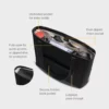 Orbitkey Orbitkey Daily Tote 16L Stone, Detailansicht 8 | One Horizon