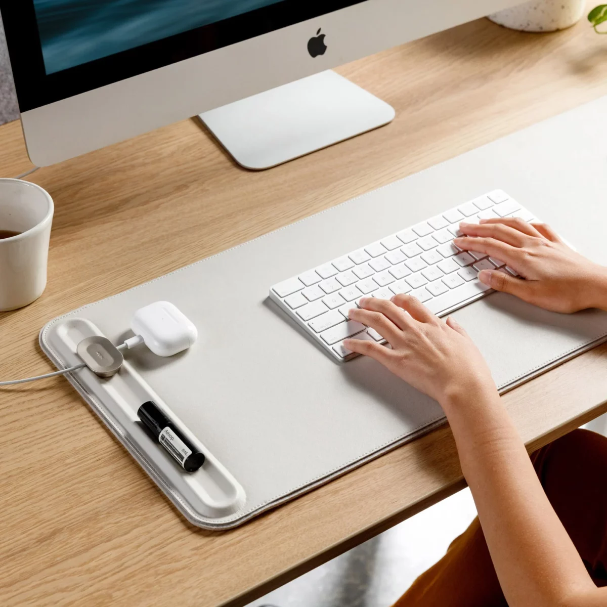 Orbitkey Orbitkey Desk Mat Slim Stone, Detailansicht 4 | One Horizon