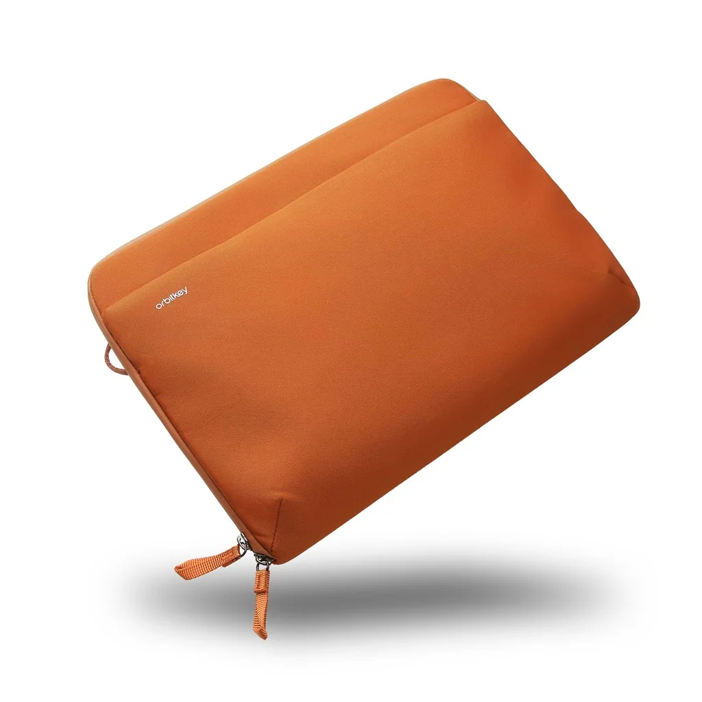 Orbitkey Essentials Laptop Sleeve 14" Terracotta, Detailansicht 2 | One Horizon