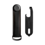 Orbitkey Gift Set Crazy Horse Leather Key Organiser + Multitool V2 Schwarz / Orange Naht, Detailansicht 3 | One Horizon
