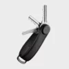 Orbitkey Key Organiser Crazy-Horse Obsidianschwarz mit Schlüsseln | One Horizon