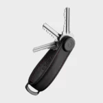 Orbitkey Key Organizer Crazy Horse Obsidian Black with Keys | One Horizon