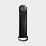 Orbitkey Key Organizer Crazy Horse Obsidian Black, Detailed View 2 | One Horizon