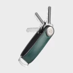 Orbitkey Key Organizer Hybrid Leather Pine Green