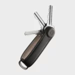 Orbitkey Leather Key Organizer, Black, with Keys | One Horizon