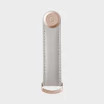 Orbitkey Key Organizer, Leather, Stone, Close-up 2 | One Horizon