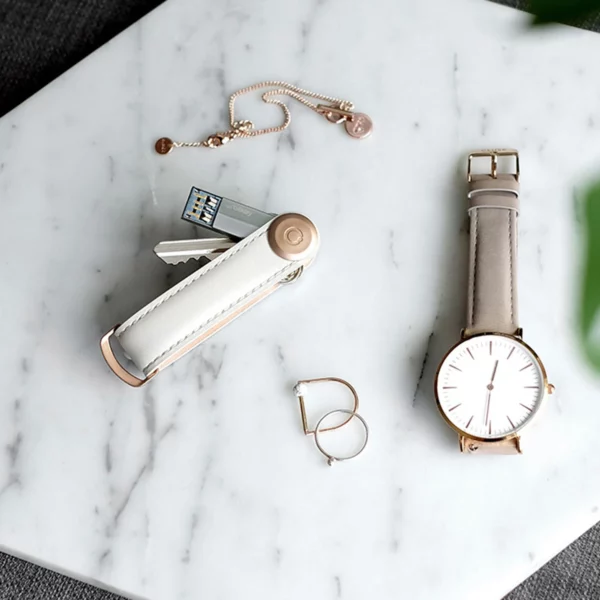 Orbitkey Key Organiser Leder Stein, Detailansicht 6 | One Horizon