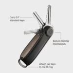 Orbitkey Leather Key Organizer, Overview 1 | One Horizon