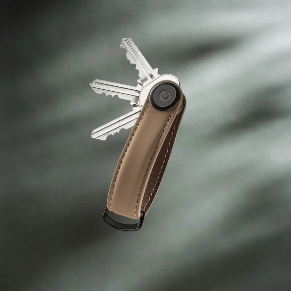 Orbitkey Orbitkey Key Organiser Matte Leather Matte Mocha, Detailansicht 2 | One Horizon