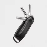 Organisateur de clés Orbitkey Pro en cuir Blackout