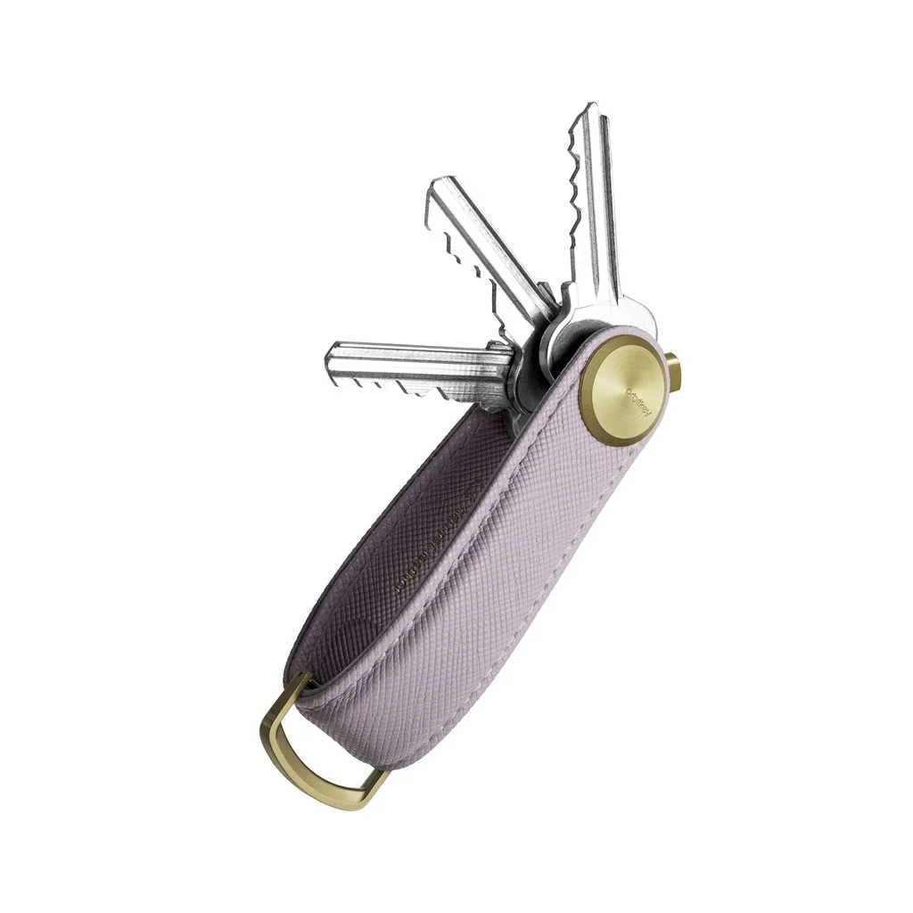 Orbitkey Key Organizer Pro Saffiano Lilac