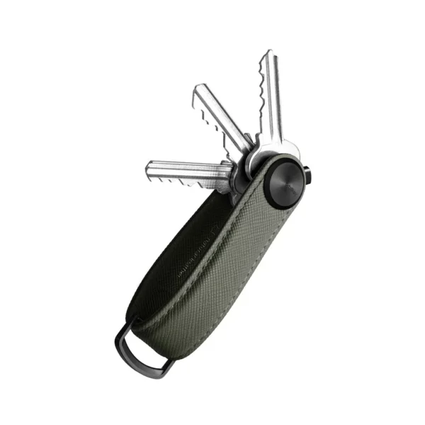 Orbitkey Key Organiser Pro Saffiano - Olive