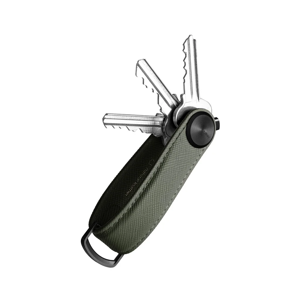 Orbitkey Key Organizer Pro Saffiano Olive