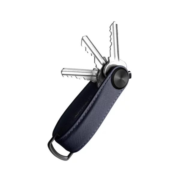 Orbitkey Key Organiser Pro Saffiano - Oxford Navy