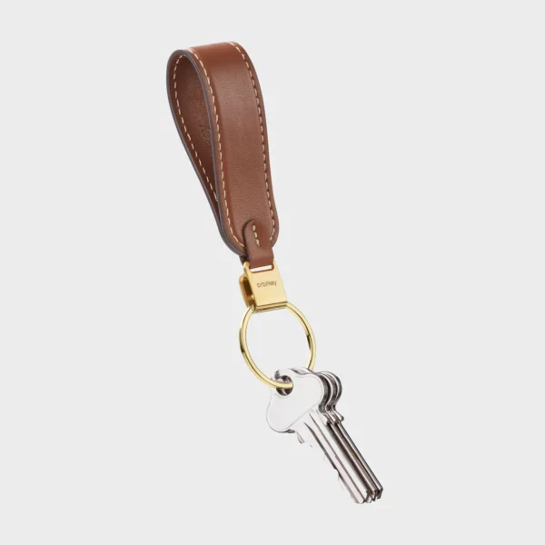 Porte-clés Orbitkey Loop - Caramel