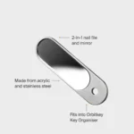 Orbitkey Nail File & Mirror