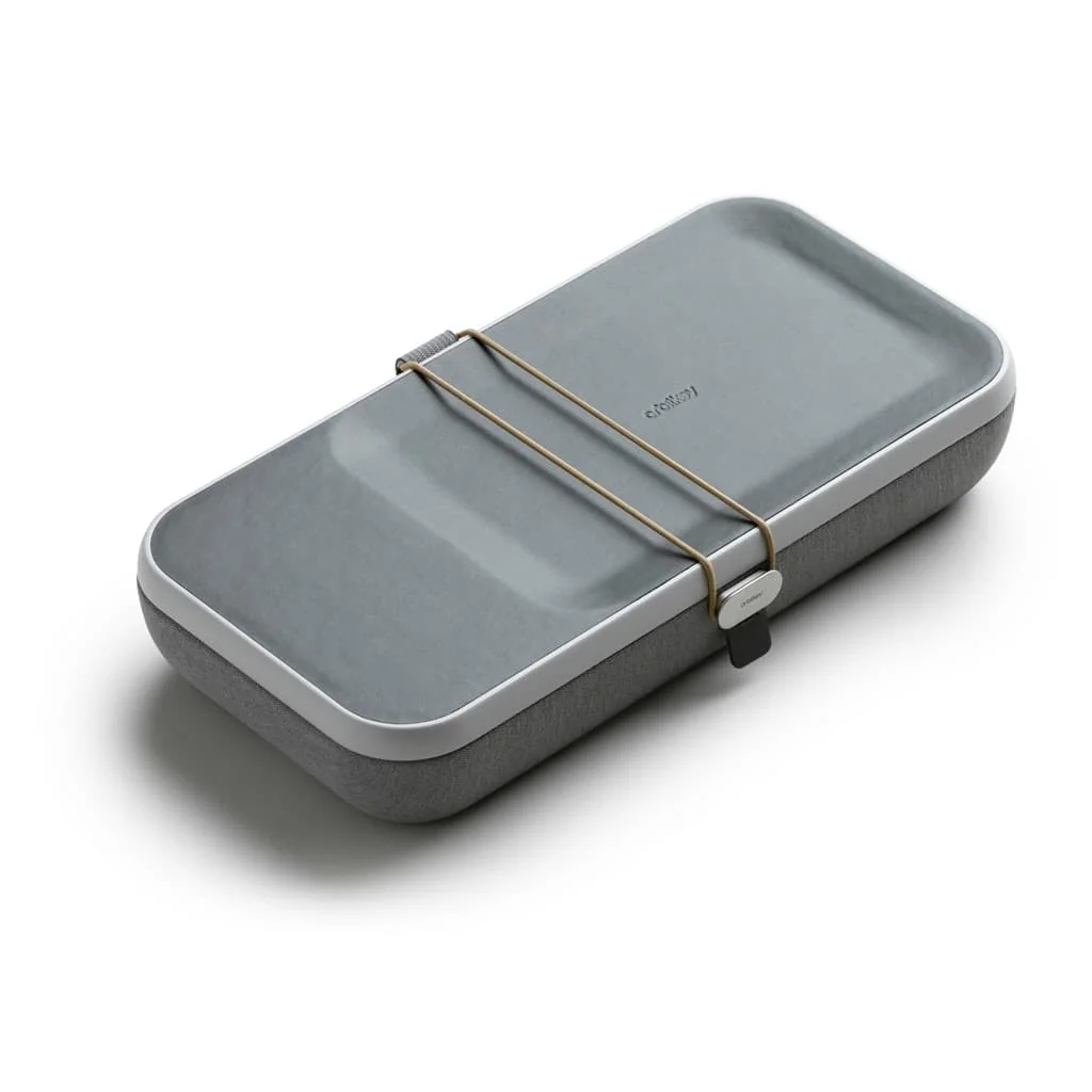 Orbitkey Nest Light Gray Desk Organizer with Wireless Charging | One Horizon