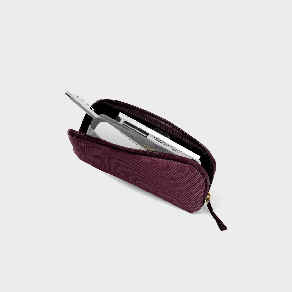 Orbitkey Orbitkey Pencil Case Plum, Detailansicht 2 | One Horizon