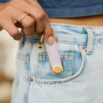 Orbitkey Orbitkey Schlüsselorganisator Saffiano Lakritze Schwarz, Detailansicht 4 | One Horizon