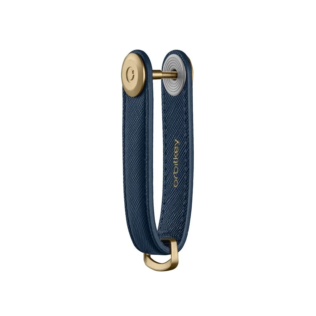 Orbitkey Orbitkey Schlüsselorganisator Saffiano Navy, Detailansicht 2 | One Horizon