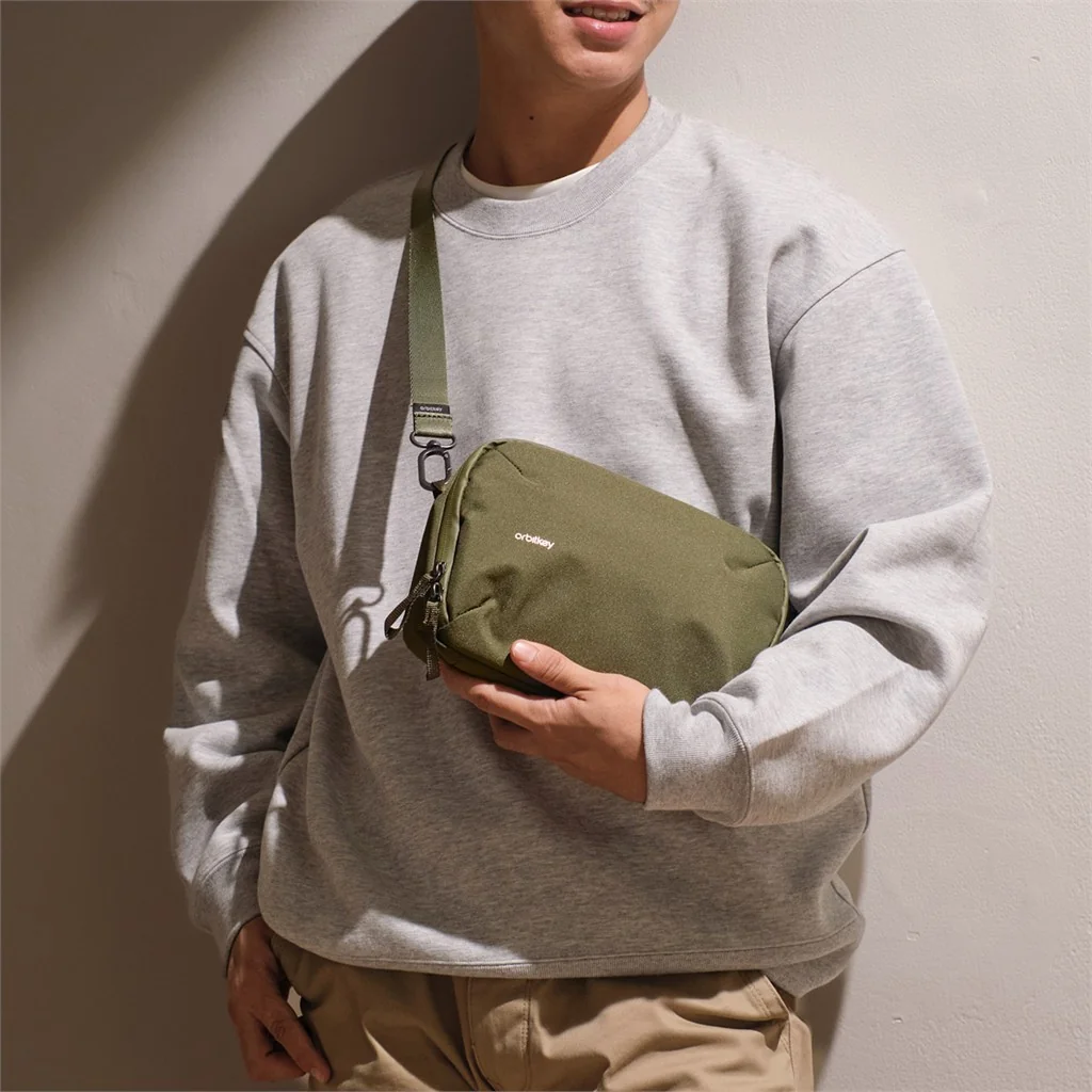 Orbitkey Orbitkey Travel Sling 3L Olive, Detailansicht 9 | One Horizon