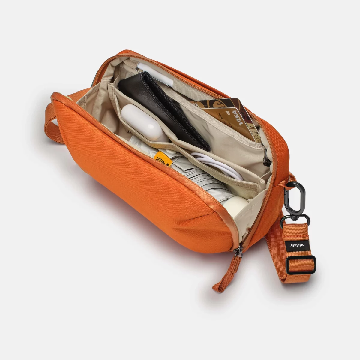 Orbitkey Orbitkey Travel Sling 3L Terracotta, Detailansicht 4 | One Horizon