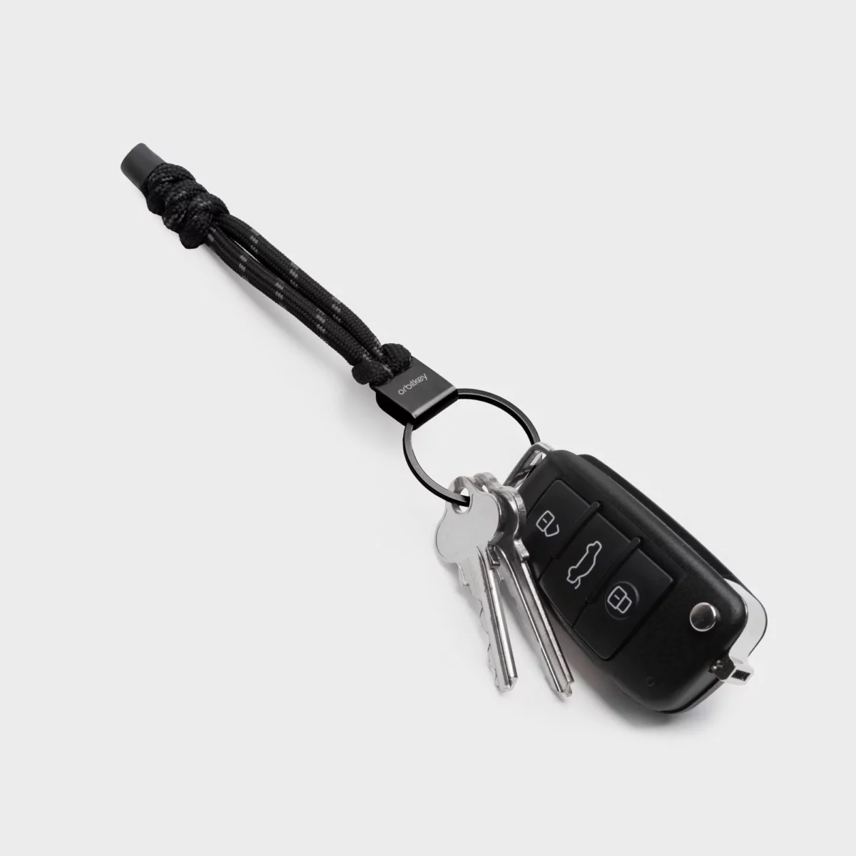 Orbitkey Orbitkey Urban Loop Keychain Schwarz, Detailansicht 3 | One Horizon