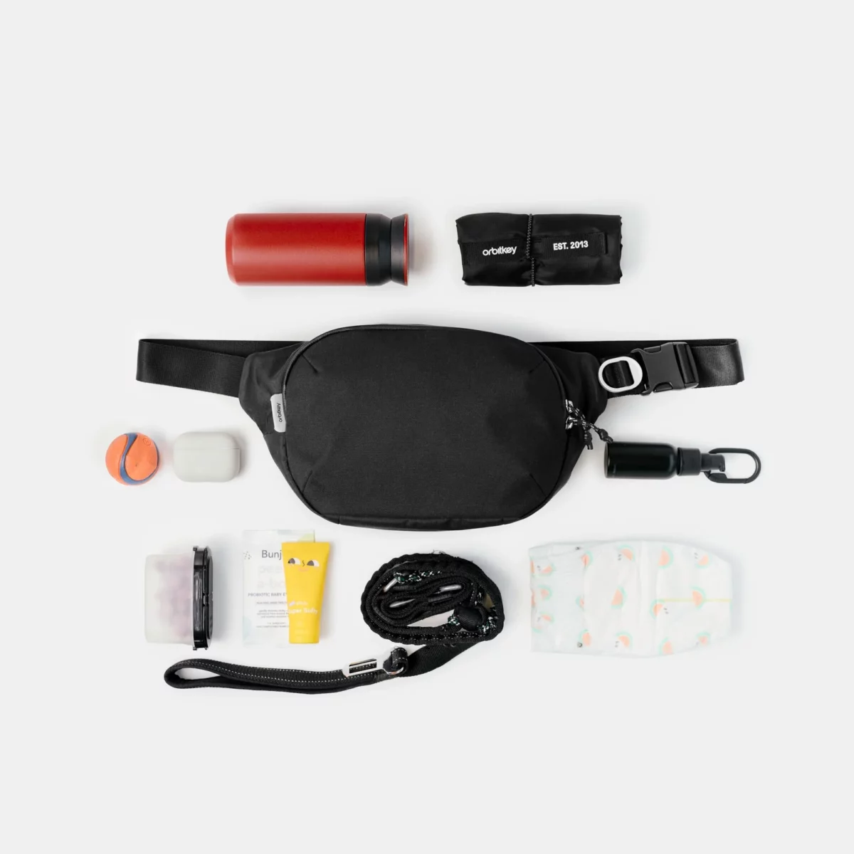 Orbitkey Orbitkey Urban Sling Schwarz, Detailansicht 6 | One Horizon