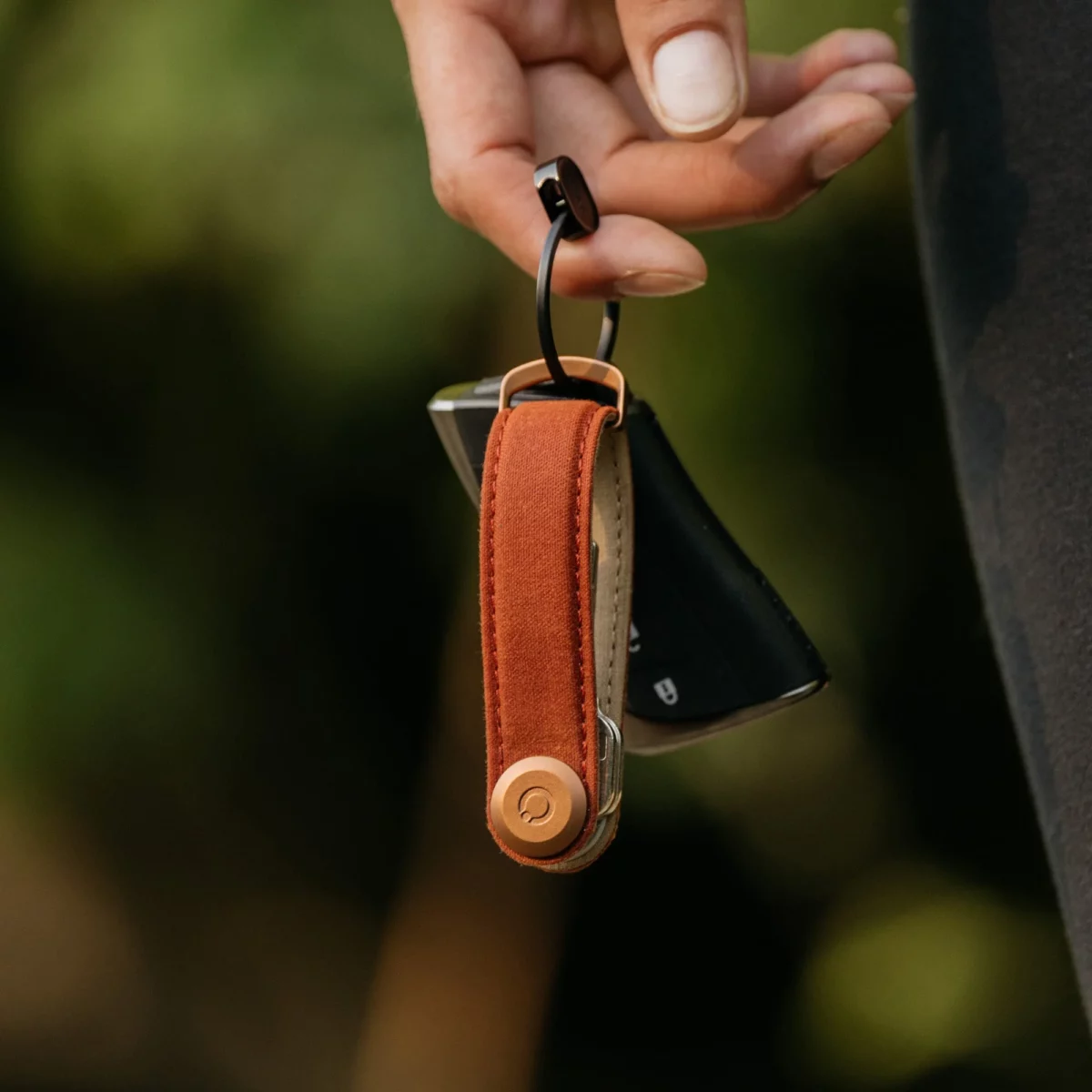 Orbitkey Key Organizer, Waxed Canvas