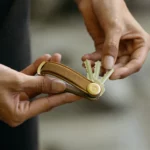 Orbitkey Key Organizer, Waxed Canvas