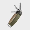 Orbitkey Orbitkey Key Organizer, Waxed Canvas, Khaki Green | One Horizon