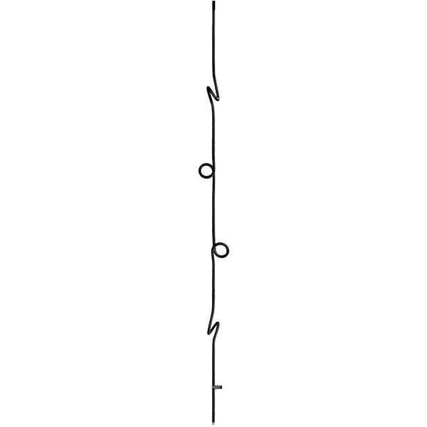 Seil-Garderobe - Schwarz