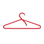 Rope Hanger Set of 3 Red
