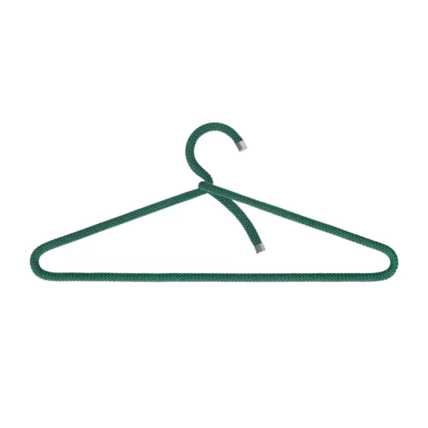 Lot de 3 cintres « Rope Hanger » - Vert forêt