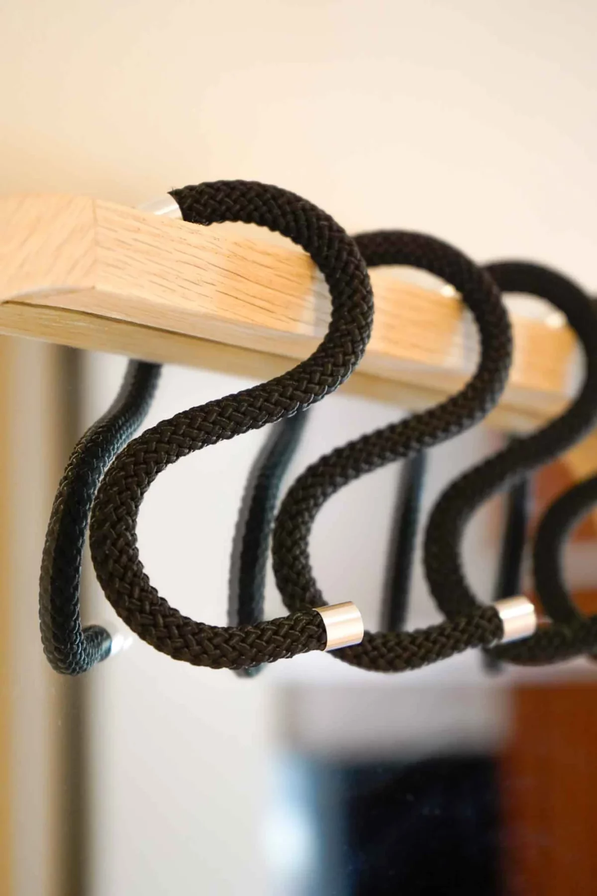 Crochets en S pour corde, lot de 5